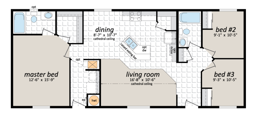 CJ-2205 22′ Wide CJ Series